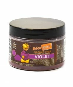 Deco Relief Ingredients Purple Gloss Food Colour For Chocolate 20g
