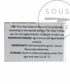 Deco-Relief Natural Concentrated Raspberry Flavour 30ml Ingredients