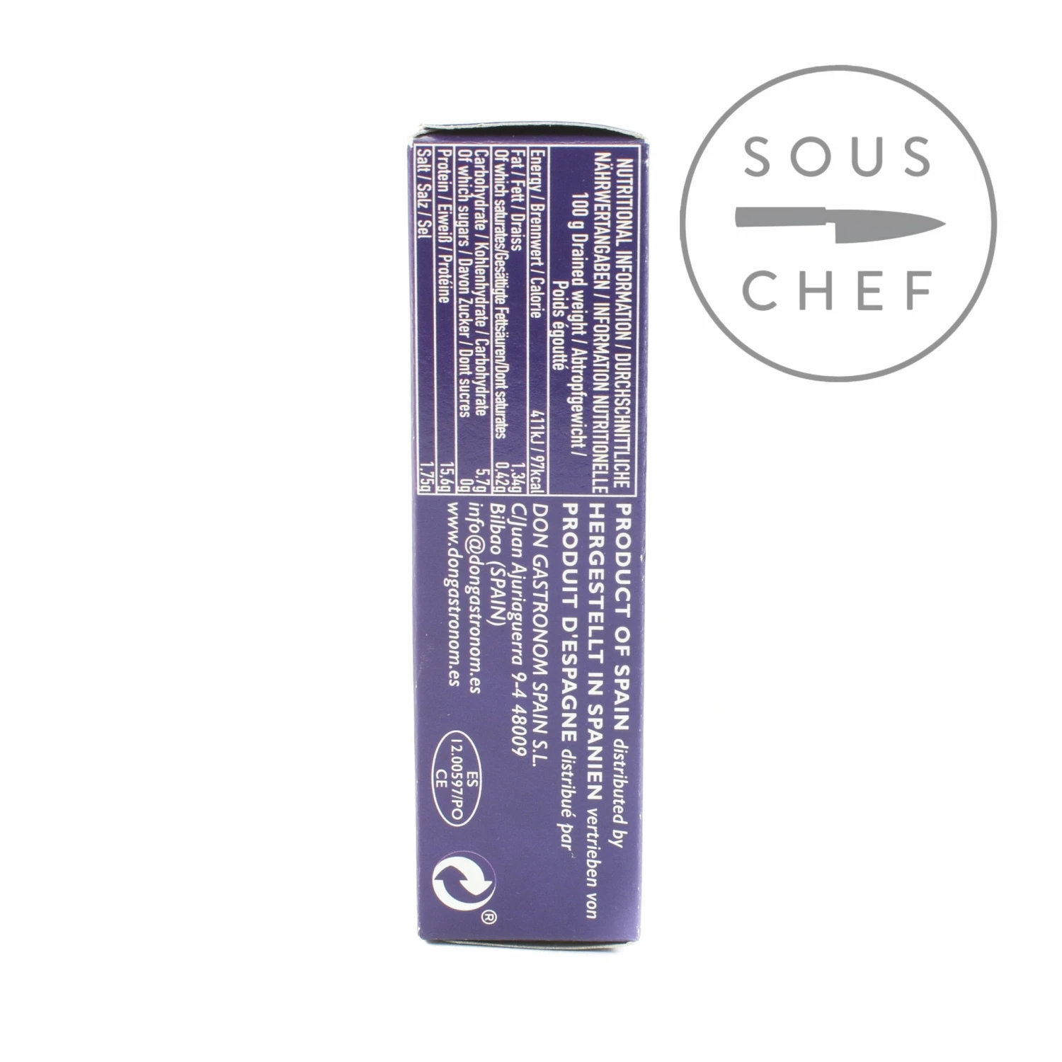 Don Gastronom Galician Cockles 110g Ingredients 6 Don Gastronom Galician Cockles 110g Ingredients