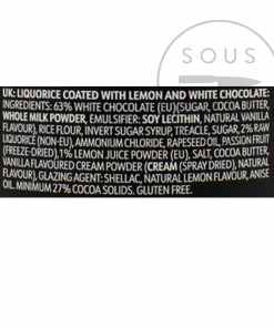 Lakrids Baerries - Læmon Mellow Yellow Liquorice 125g