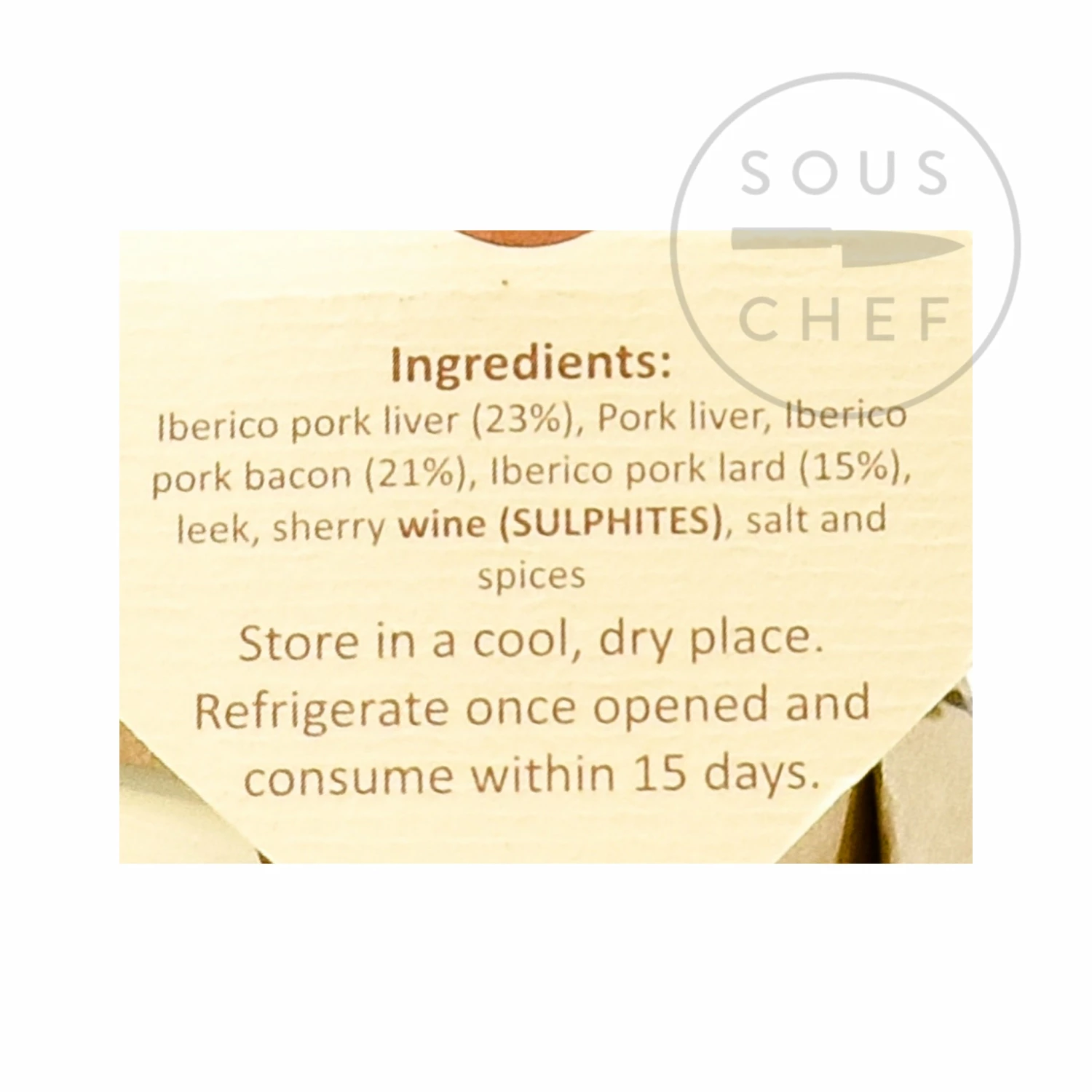 La Cuna Ingredients Iberico De Bellota Pate 200g 5 La Cuna Ingredients Iberico De Bellota Pate 200g