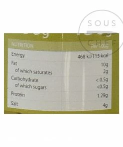 Jose Lou Ingredients Whole Gordal Olives 260g