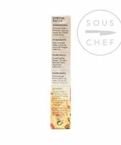 Safronsa Paella Seasoning Sachets 5 X 3g Ingredients