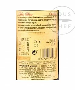 Dios Baco Oloroso Sherry 750ml Ingredients