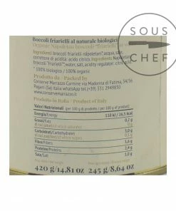 Ingredients Casa Marrazzo Organic Italian Broccoli "Friarielli" 420g