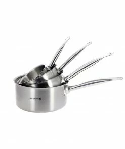 De Buyer Prim Appety Stainless Saucepan Set Cookware