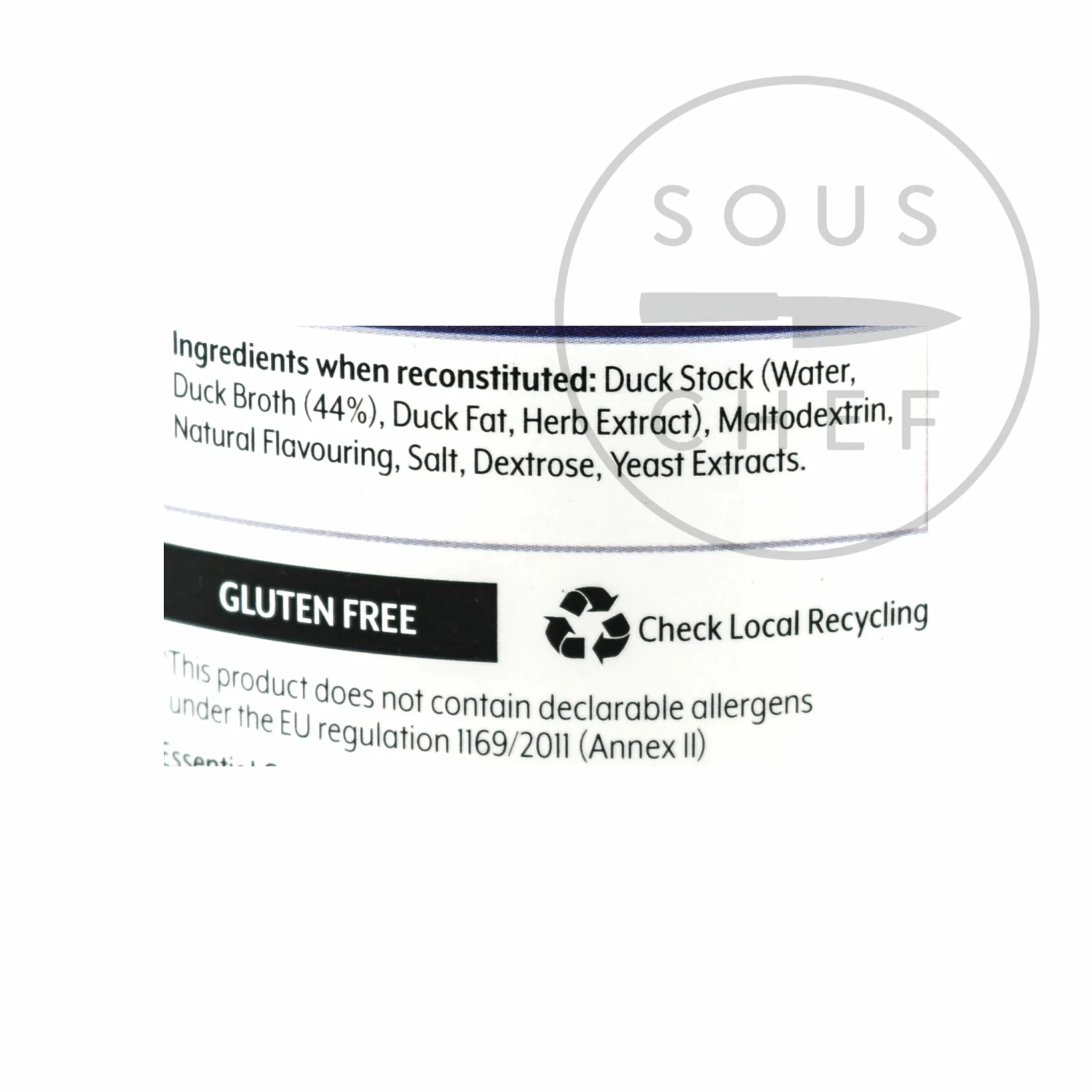 Essential Cuisine Duck Glace 600g Ingredients 4 Essential Cuisine Duck Glace 600g Ingredients