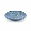 Kiji Stoneware & Ceramics Tableware Blue Sakura Side Plate 22.5cm