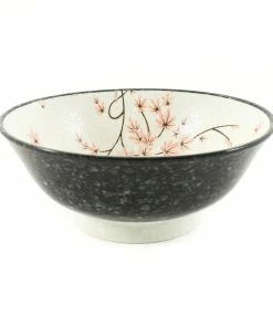 Kiji Stoneware & Ceramics Maple Leaf Ramen Bowl Tableware
