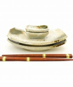 Kiji Stoneware & Ceramics Yukishino Sushi Set Tableware
