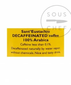 Sant 'Eustachio Il Caffe Sant'Eustachio Decaffeinated Coffee Beans 250g Ingredients