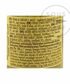 Ingredients La Favorita Artichoke And Garlic Cream 130g