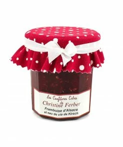 Ingredients Christine Ferber Raspberry From Alsace And Kirsch Brandy Jam 220g