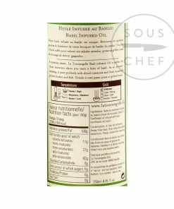 Ingredients La Tourangelle Basil Oil 250ml