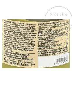 Fiasconaro Pistachio Cream 180g Ingredients 11 Fiasconaro Pistachio Cream 180g Ingredients