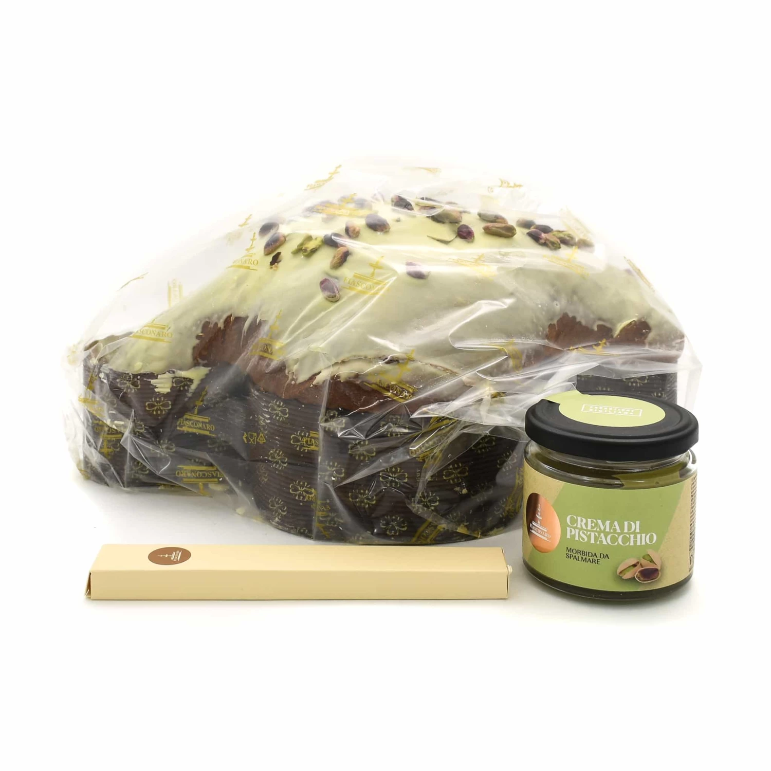 Snacks, Confectionery & Cake Fiasconaro Pistachio & White Chocolate Colomba Gift Box 1kg 4 Snacks, Confectionery & Cake Fiasconaro Pistachio & White Chocolate Colomba Gift Box 1kg