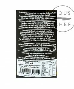 Ingredients Frantoio Muraglia Aromatic Garlic Extra Virgin Olive Oil