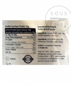 Funkin Lychee Puree 1kg Drinks