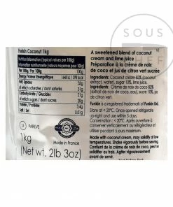 Funkin Coconut Puree Ingredients