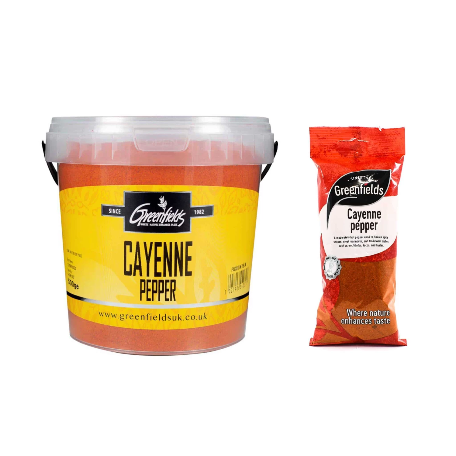 Greenfields Cayenne Pepper Ingredients 3 Greenfields Cayenne Pepper Ingredients