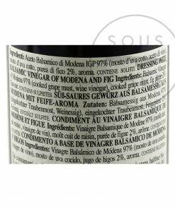 Ingredients Giuseppe Giusti Infused Balsamic Vinegar Collection - Truffle, Fig & Raspberry