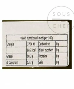 Marini Azzolini Ingredients Black Truffle Oil