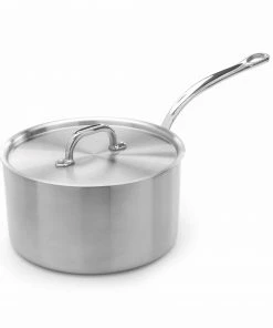 Samuel Groves Stainless Steel Saucepan With Copper Core & Lid Cookware