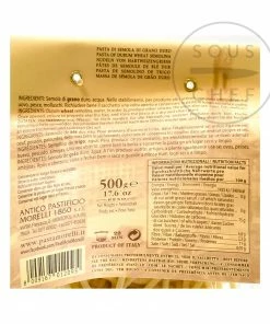 Ingredients Morelli Pici Di Toscana 500g 5 Ingredients Morelli Pici Di Toscana 500g