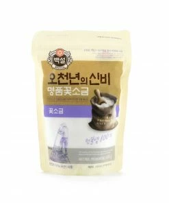 Beksul Korean Solar Sea Salt Flakes 400g Ingredients