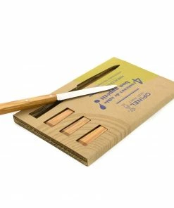 Opinel Bon Appetit Steak Knife Set N.125 Olive Wood