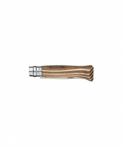 Opinel Brown Birch Sandvik Folding Knife Cookware