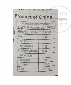 Tantan Xiang - Chopped Salted Red Chilli 210g Ingredients