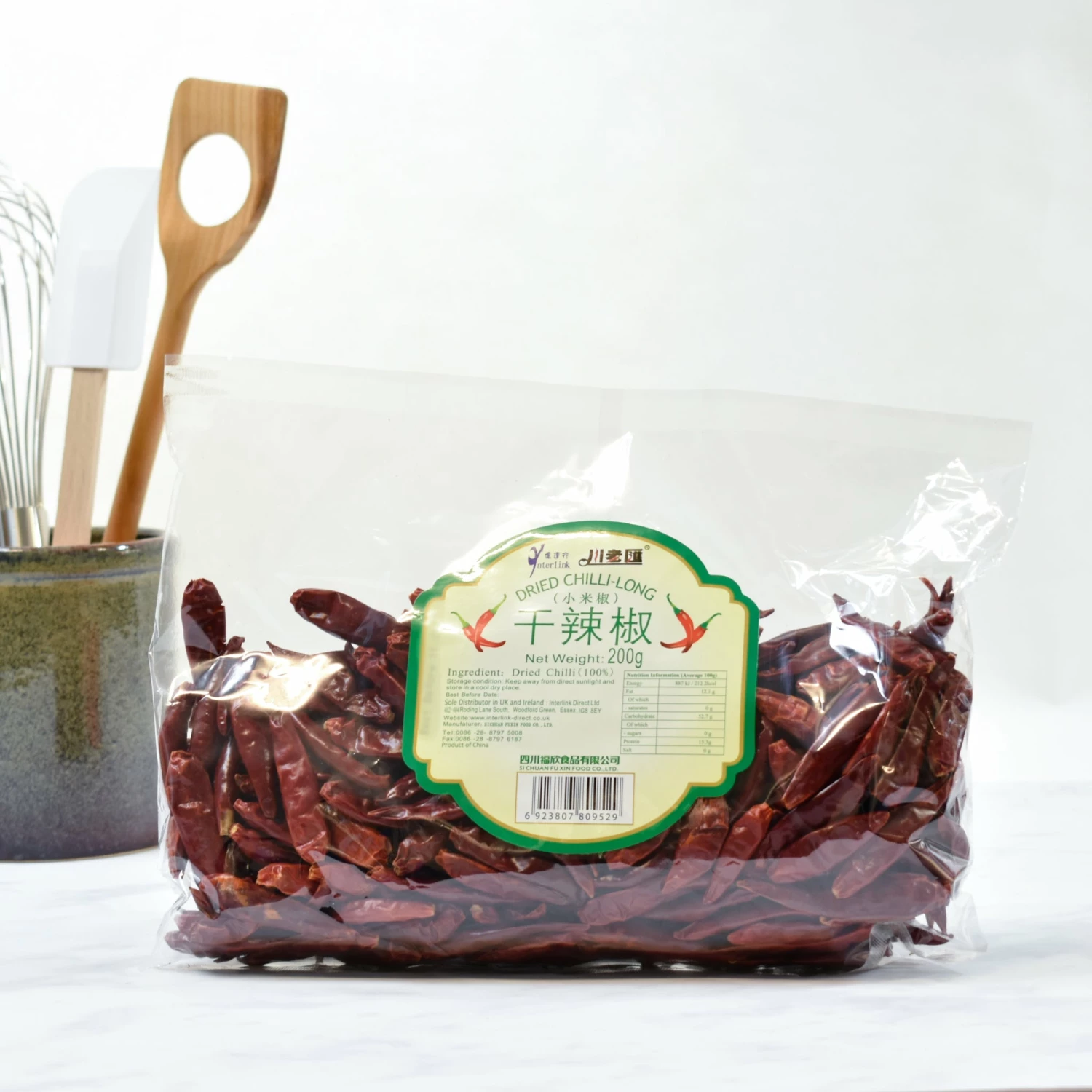 Sichuan Gao Fu Ji Food Co Sichuan Long Dried Chilli 200g Ingredients 6 Sichuan Gao Fu Ji Food Co Sichuan Long Dried Chilli 200g Ingredients