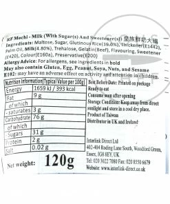 Royal Family Milk Mochi 120g