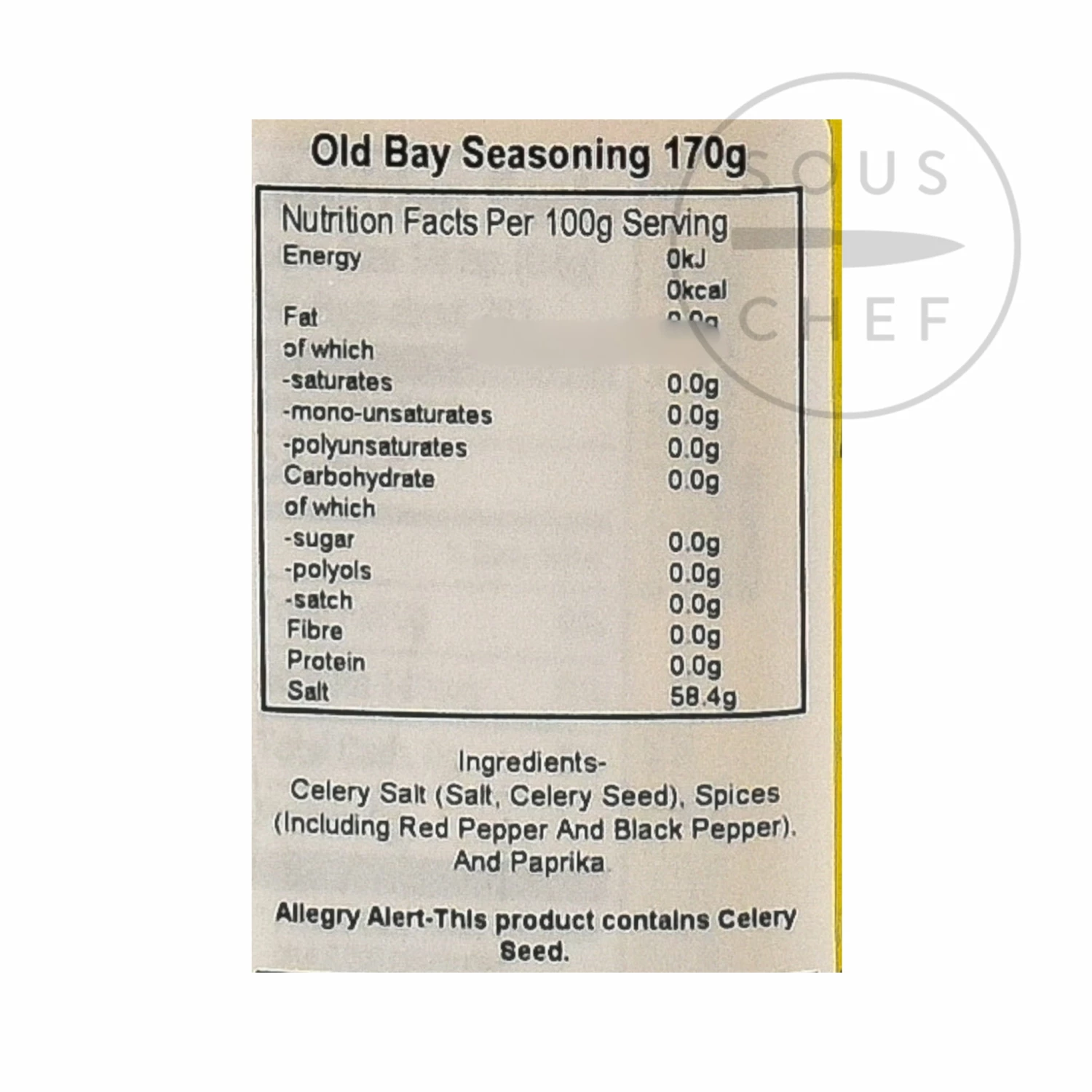 McCormick Old Bay Seasoning 170g 4 McCormick Old Bay Seasoning 170g