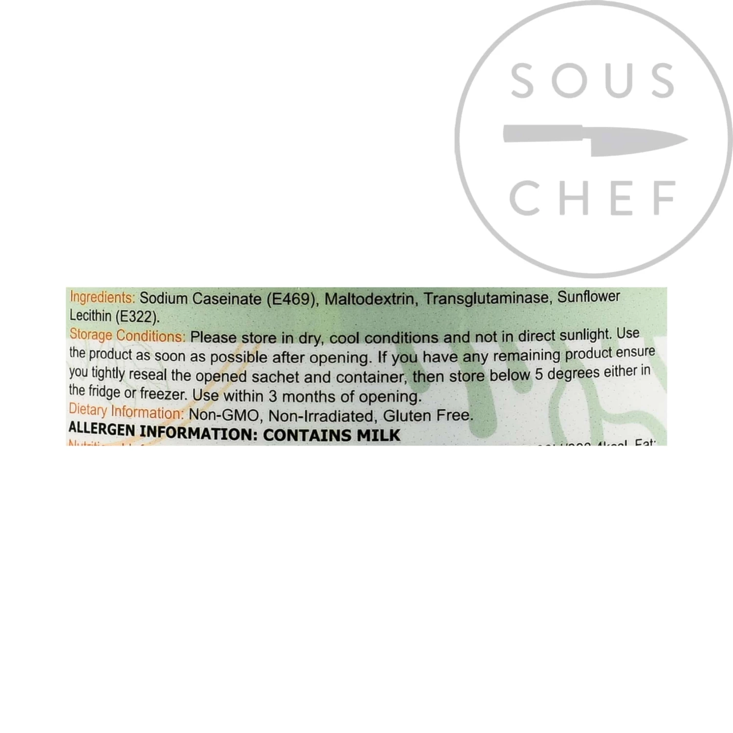 Special Ingredients Meat Glue / Transglutaminase 100g 4 Special Ingredients Meat Glue / Transglutaminase 100g