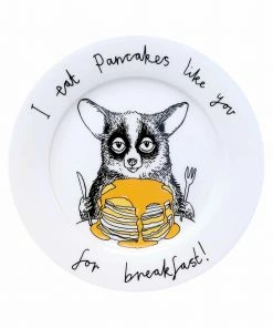 Jimbob Art I Eat Pancakes Like You For Breakfast! Side Plate 20cm Tableware
