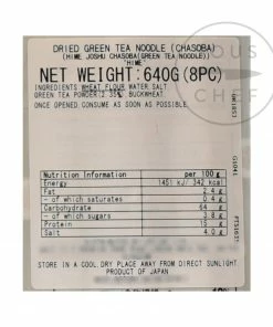 Hime Green Tea Noodle 640g