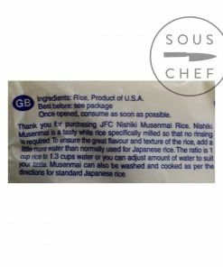 Nishiki Medium Grain Rice 1kg