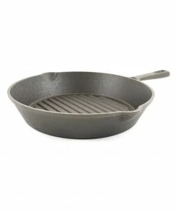 Kitchencraft Cast Iron Grill Pan 24cm