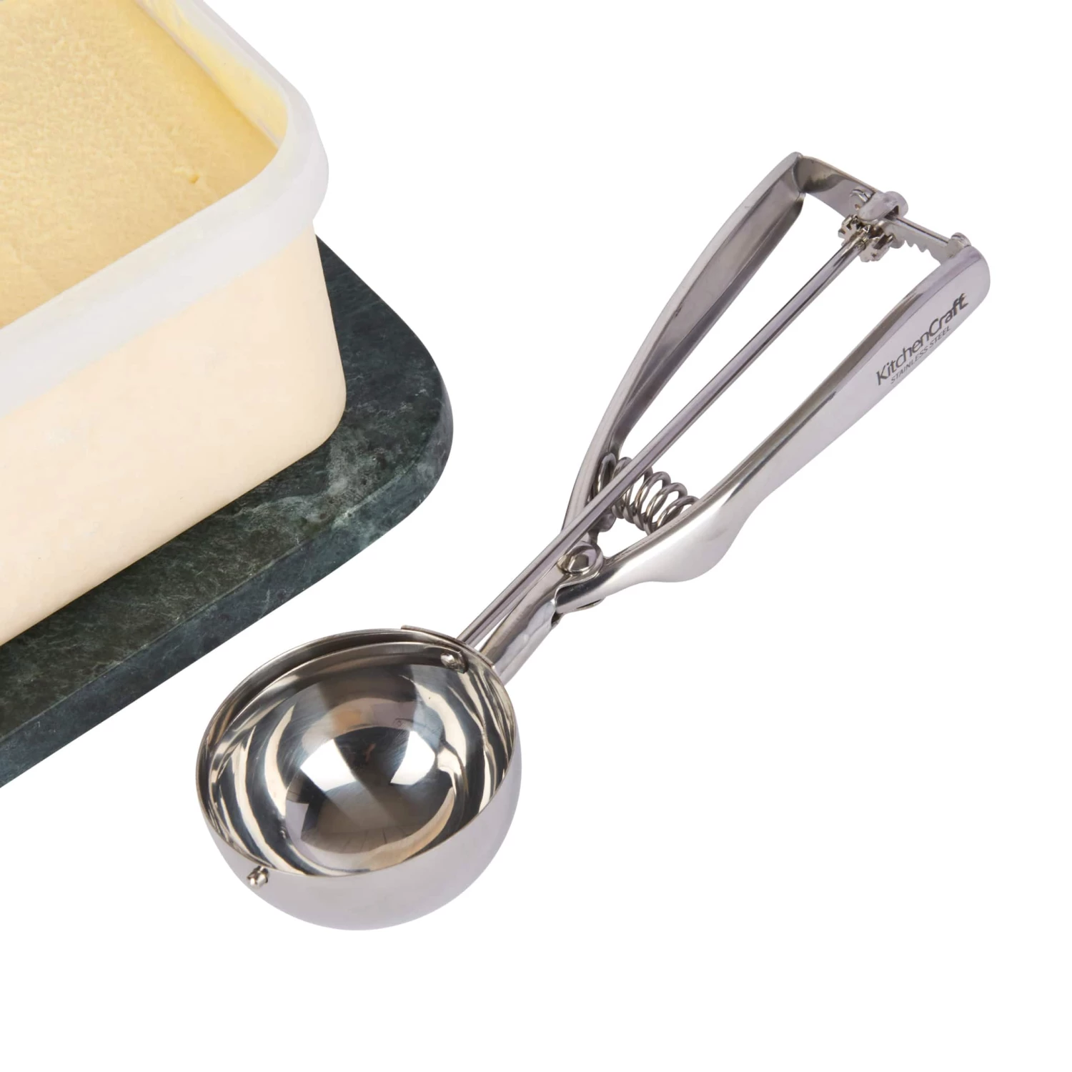 Kitchencraft Cookware Trigger Ice Cream And Cookie Scoop 4 Kitchencraft Cookware Trigger Ice Cream And Cookie Scoop