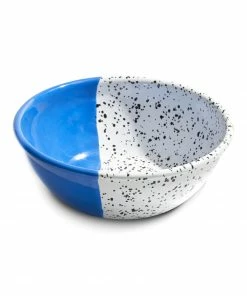 Kapka Colour Pop Enamel Salad Bowl Cobalt Blue Enamel - Kapka