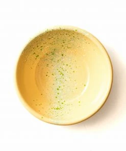 Kapka Splatter Fest Enamel Bowl Yellow Enamel - Kapka