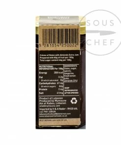 Ingredients Mymoune 'Oasis' Creme Of Dates & Almonds 250g