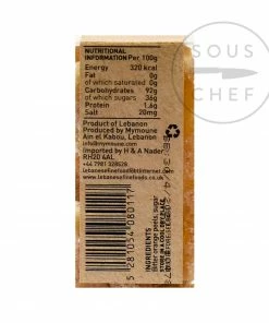 Ingredients Mymoune Sugared Bitter Orange Peel 150g