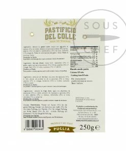 Pastificio Del Colle Rainbow Striped Sombreroni 250g