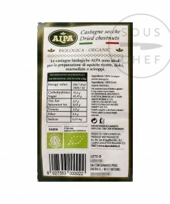 Alpa Ingredients Organic Dried Chestnuts 250g