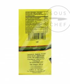 Abido Zaatar Baladi Aka Extra Mixed Thyme 500g Ingredients 7 Abido Zaatar Baladi Aka Extra Mixed Thyme 500g Ingredients