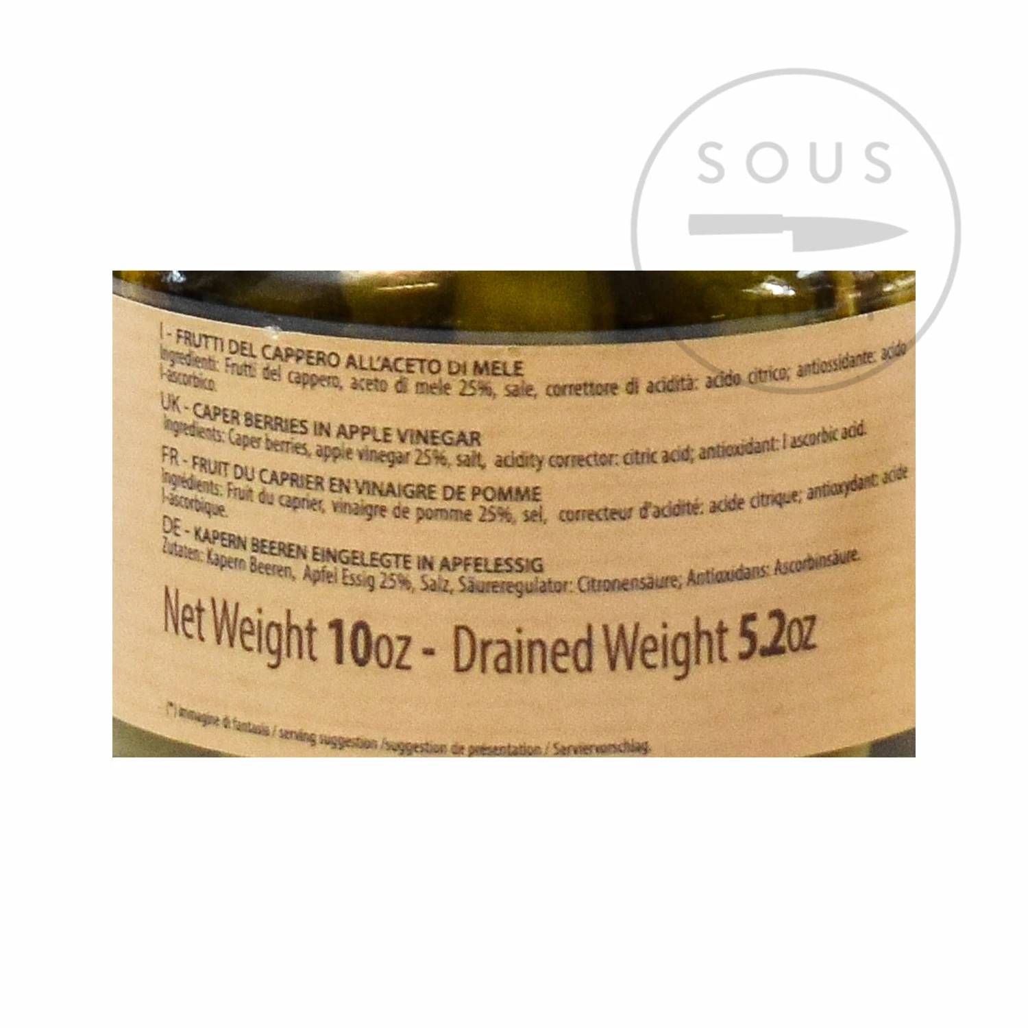 Calabriamia Caper Berries In Vinegar 314ml 5 Calabriamia Caper Berries In Vinegar 314ml