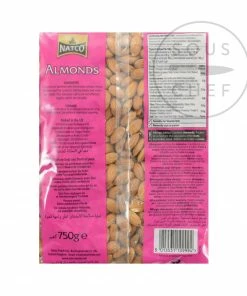 Natco Whole Almonds 750g Ingredients